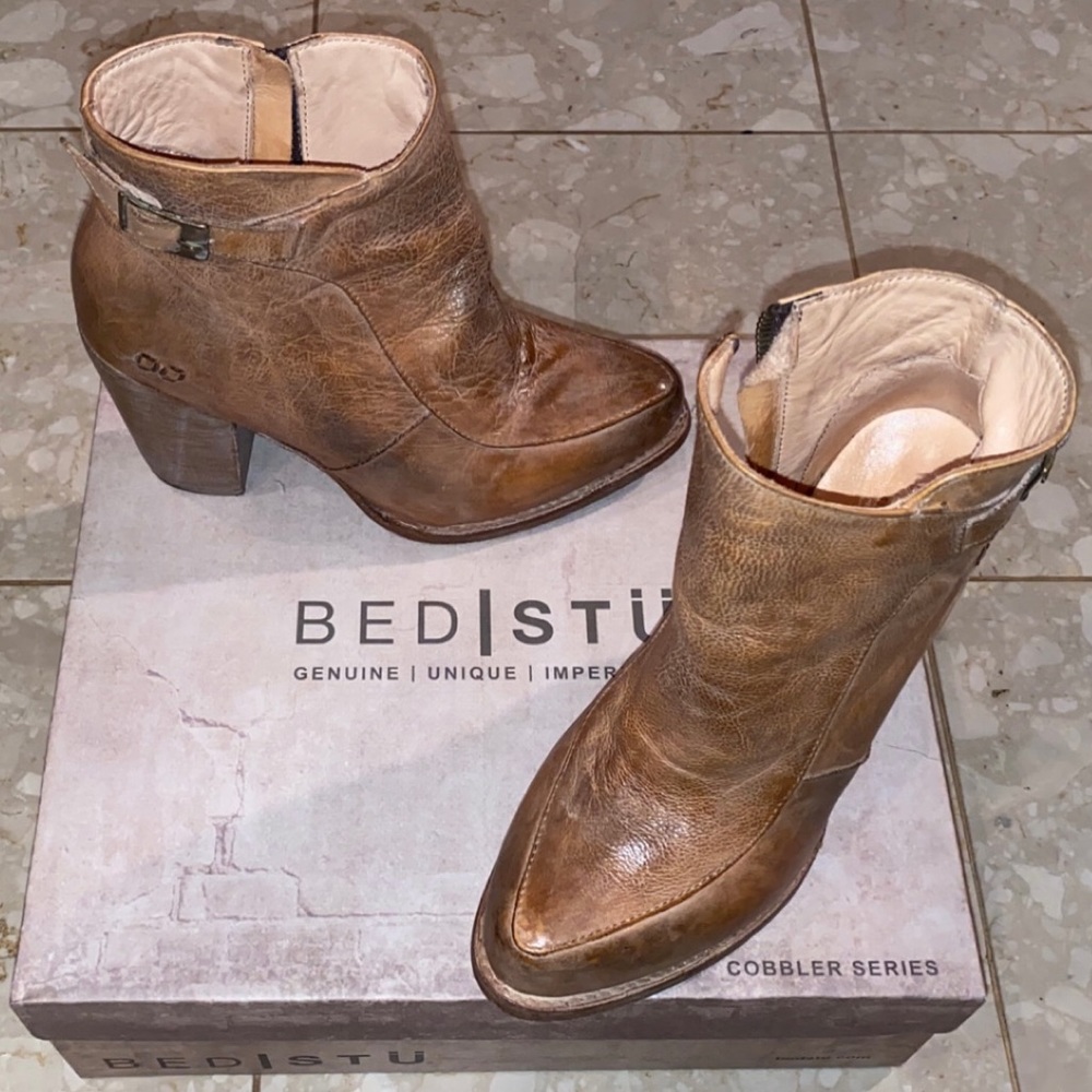 BED|STU Isla Booties 🖤 Size 7